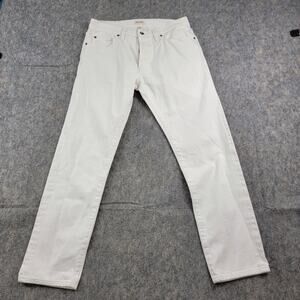 Todd Snyder Slim Fit Japanese Selvedge Denim Jeans size 31x30 White *Read*
